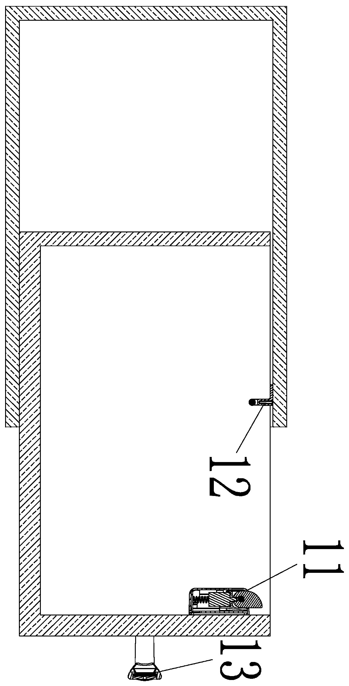 Intelligent cabinet lock with handle function