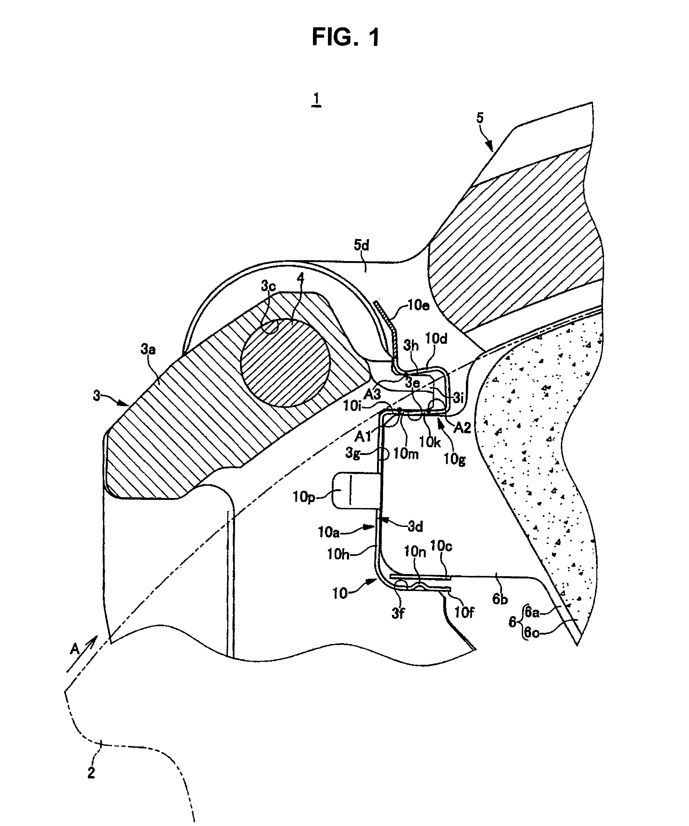 Disk brake for vehicle