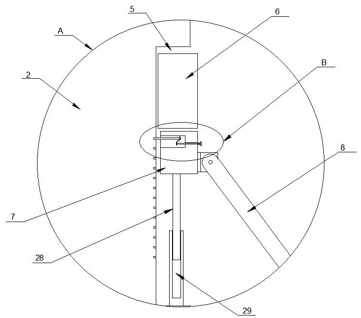 Terminal output light spot adjuster for laser cosmetic instrument