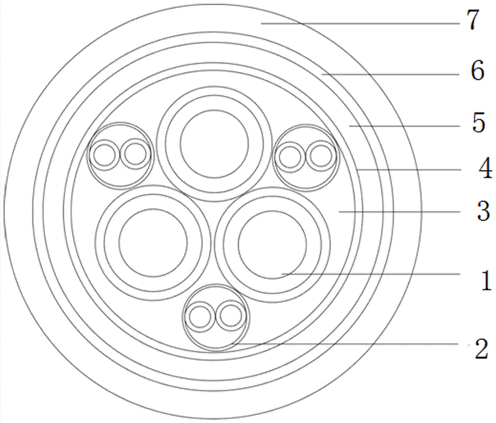 A cable for electric vehicle charging pile and its manufacturing method