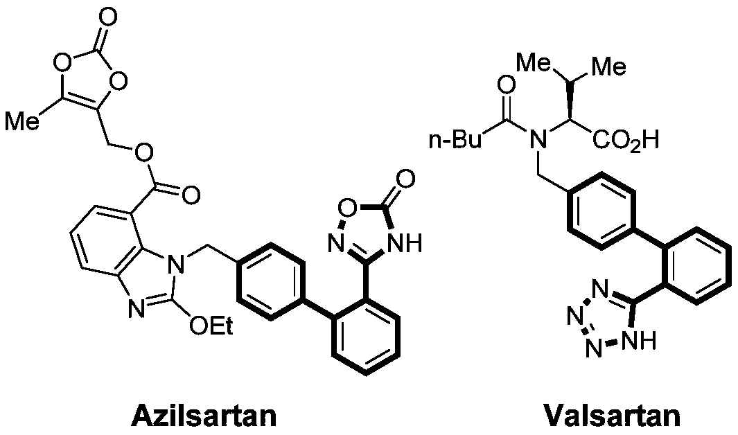 Biaryl pyrrole derived compound and preparation method thereof