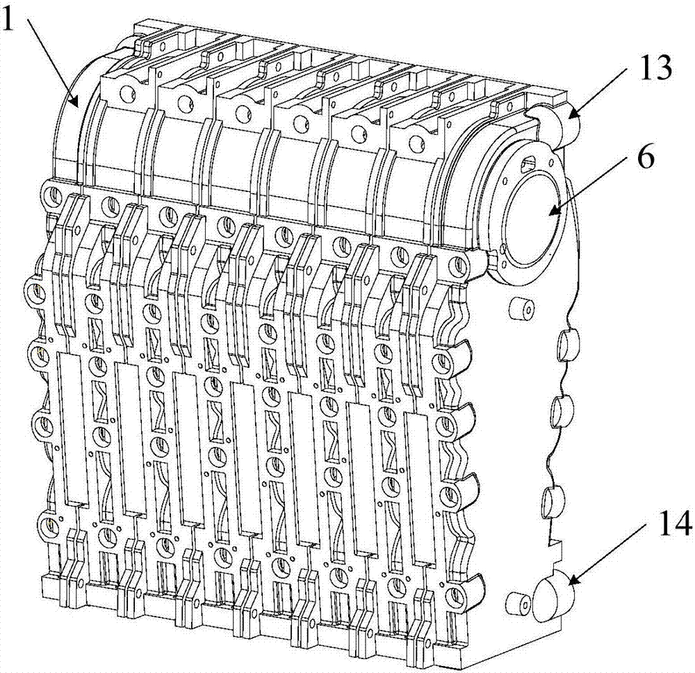 Heat exchanger, full premixing hot water boiler and control method of full premixing hot water boiler