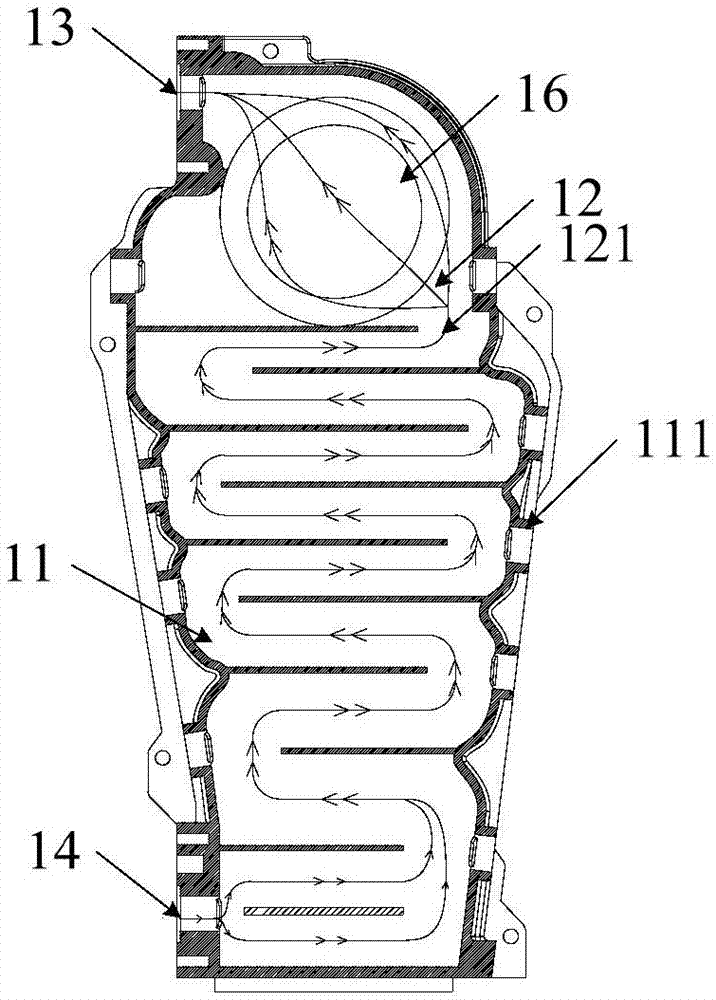 Heat exchanger, full premixing hot water boiler and control method of full premixing hot water boiler