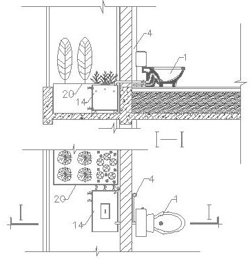 Male and female urinal and sewage disposal method thereof