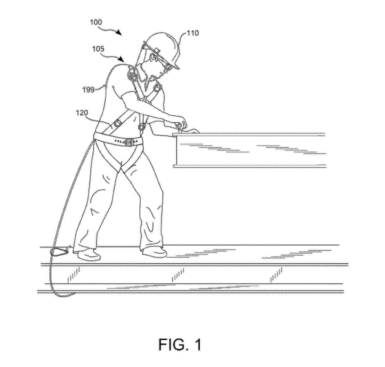 Hard hat safety line systems