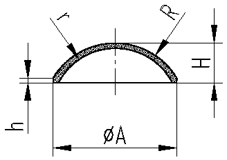 General linear used for oil pipe perforating bullet in oil-gas well and preparation method of linear