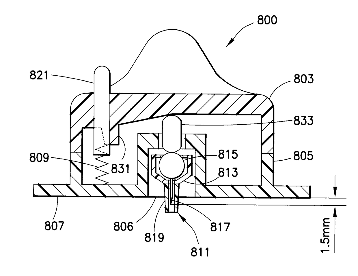 Low dose prefilled drug delivery device and method