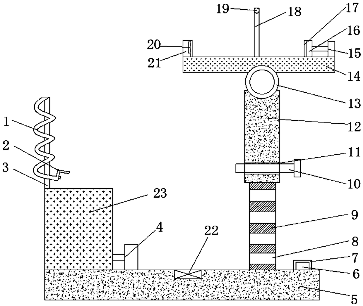 Fixing clamp for developing electronic product