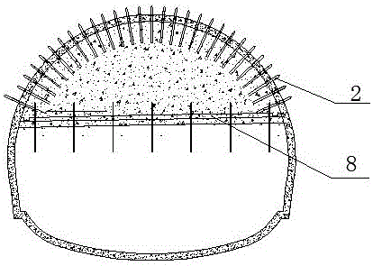 Construction method for tunnel trunk penetrating through loess interface water-rich strata