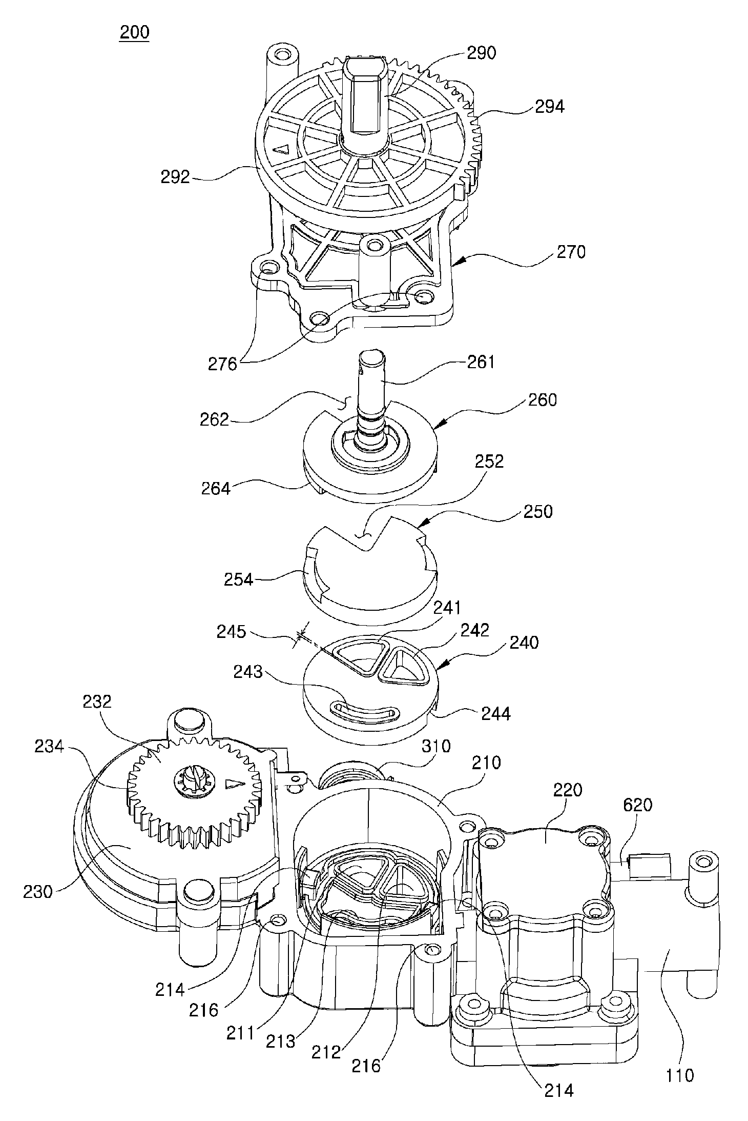 Water softener having timer control valve