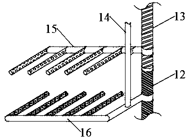 Rice field three-dimensional crab culture system