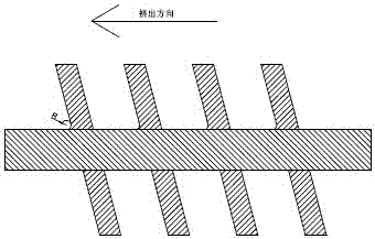 Air conditioner shell extrusion processing method