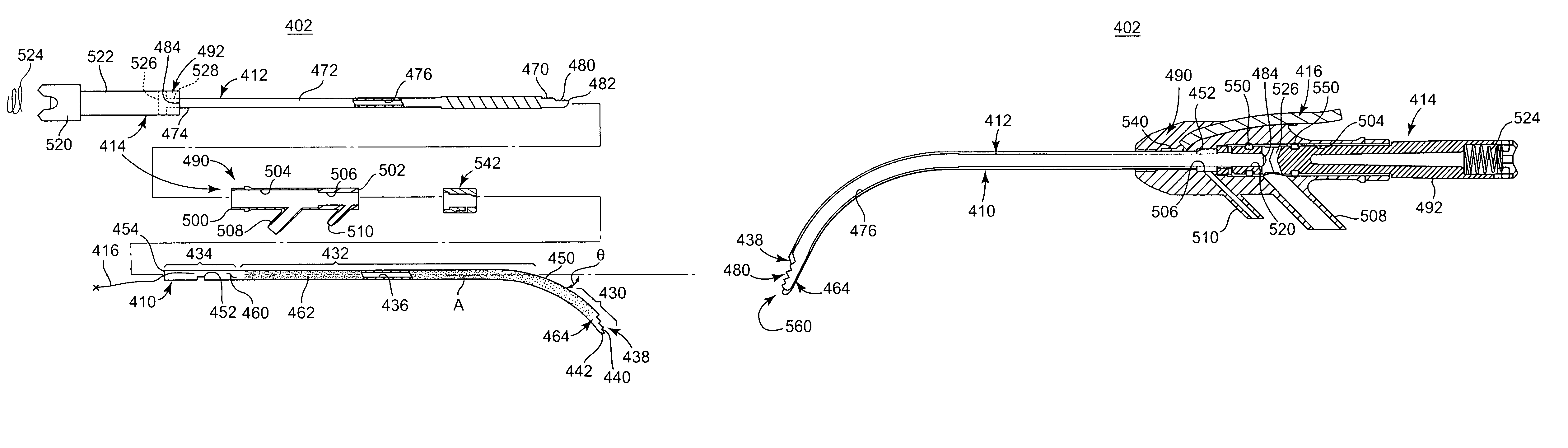 Micro-resecting and evoked potential monitoring system and method