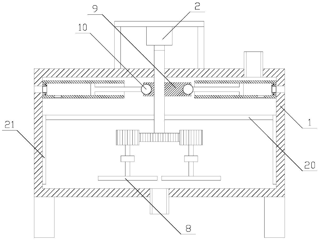 Fermentation equipment with good stirring effect for producing yogurt