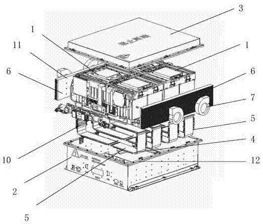 Air-cooled battery box