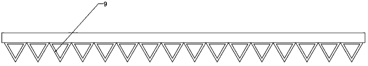 Toothed flat steel grating plate