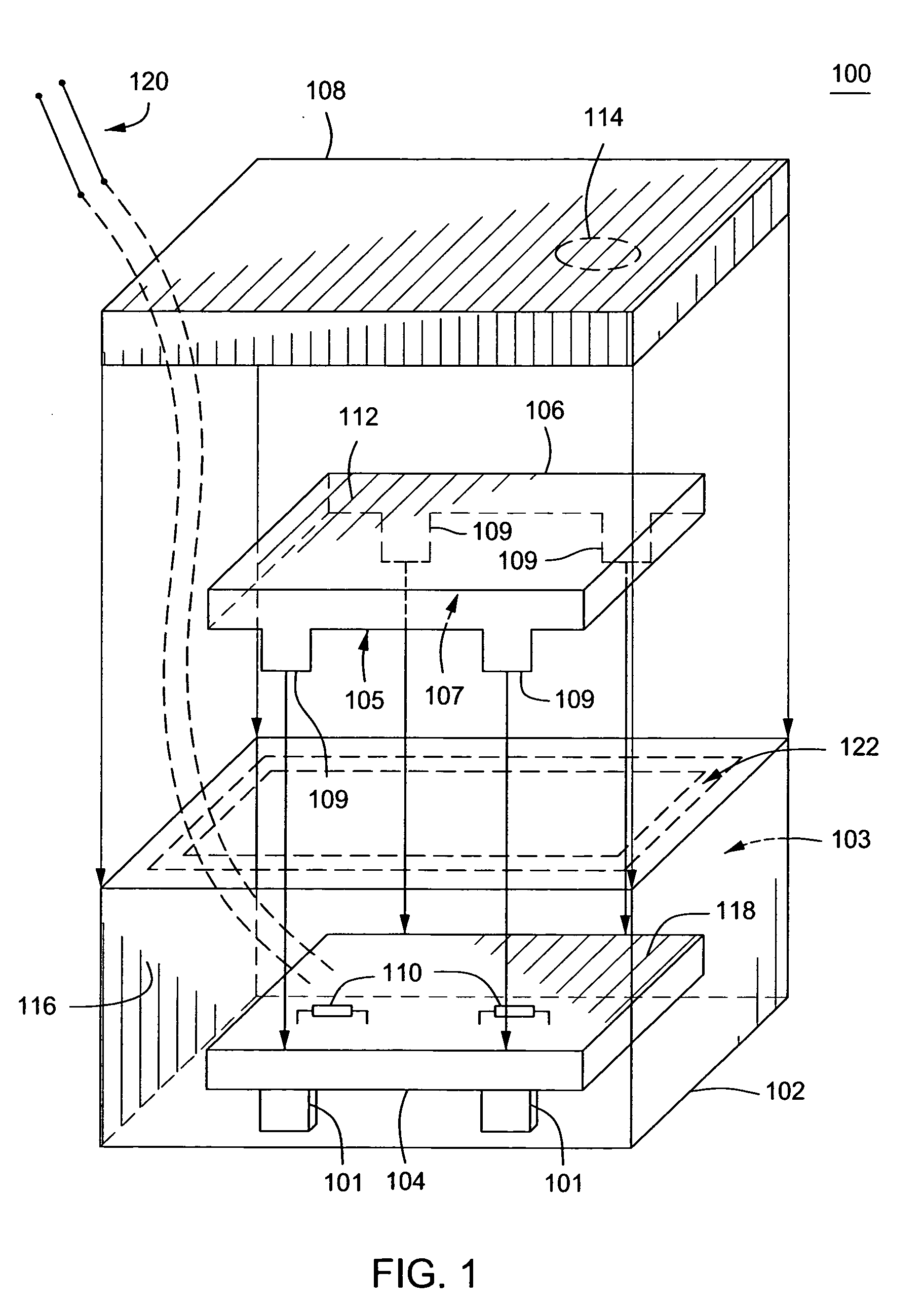 Method and apparatus for potting an electronic device