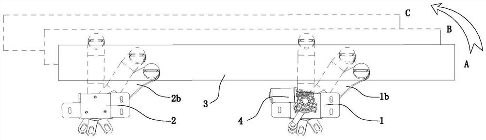 A swing-arm type electric pedal for automobile