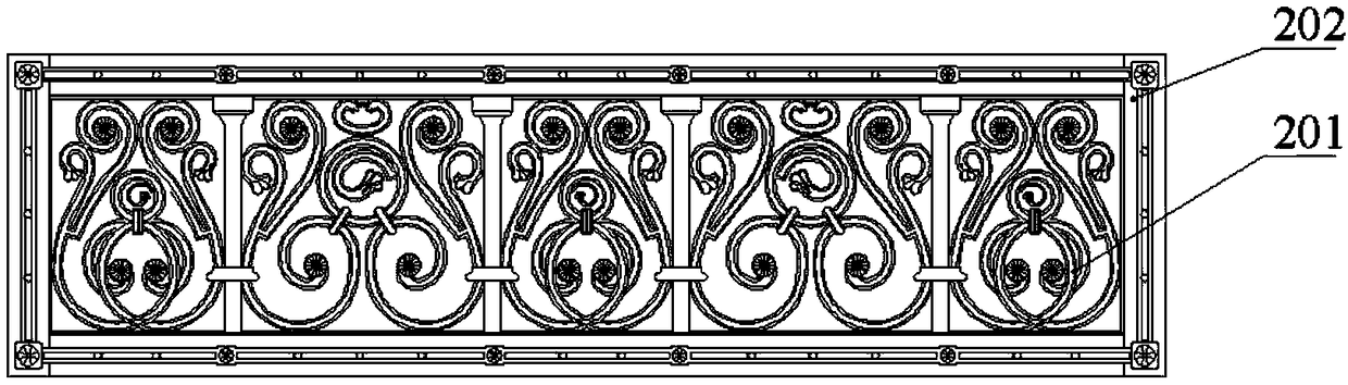 A design and construction method of an outer frame of a steel structure and an inlaid decorative structure thereof