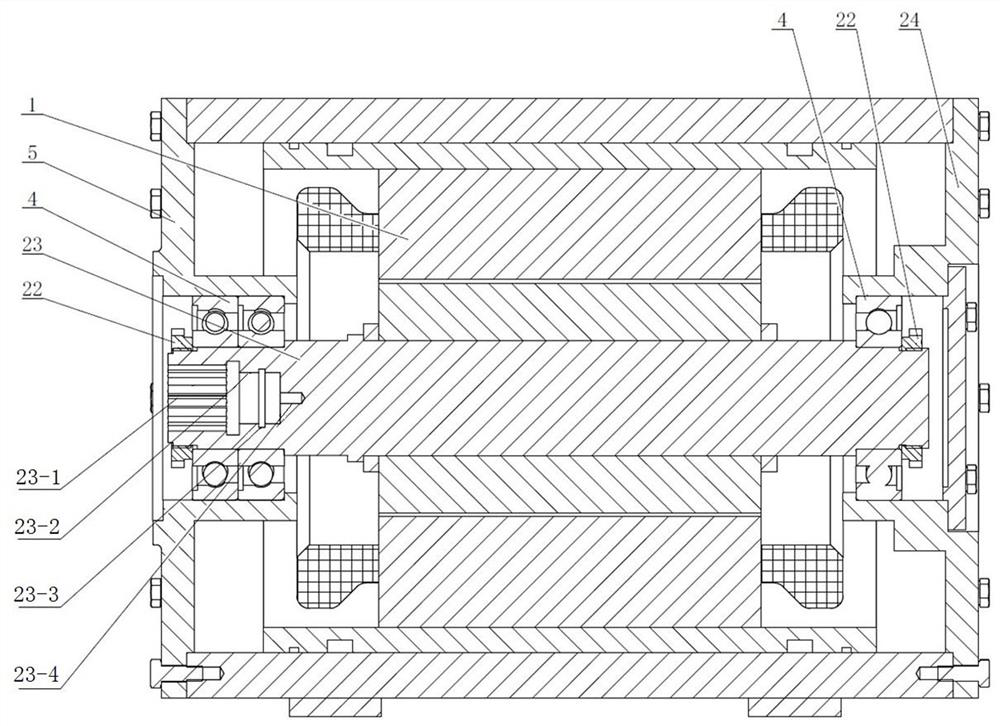 Inclined shaft plunger type hydraulic motor pump