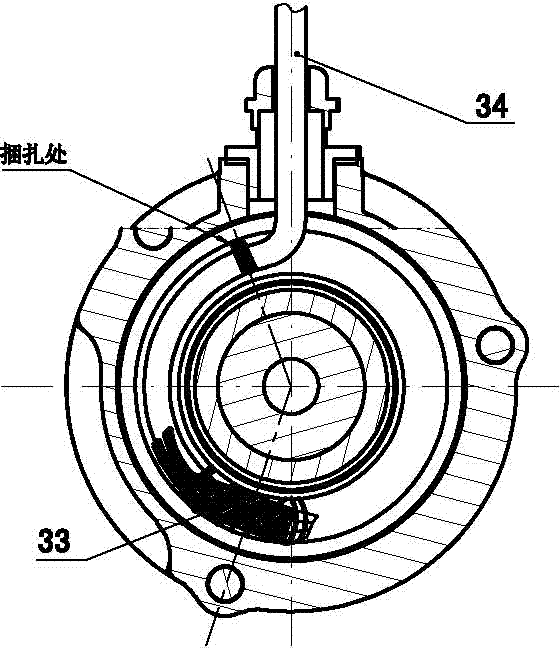 Brushless direct current motor for car power-driven/gasoline mode rapid switching