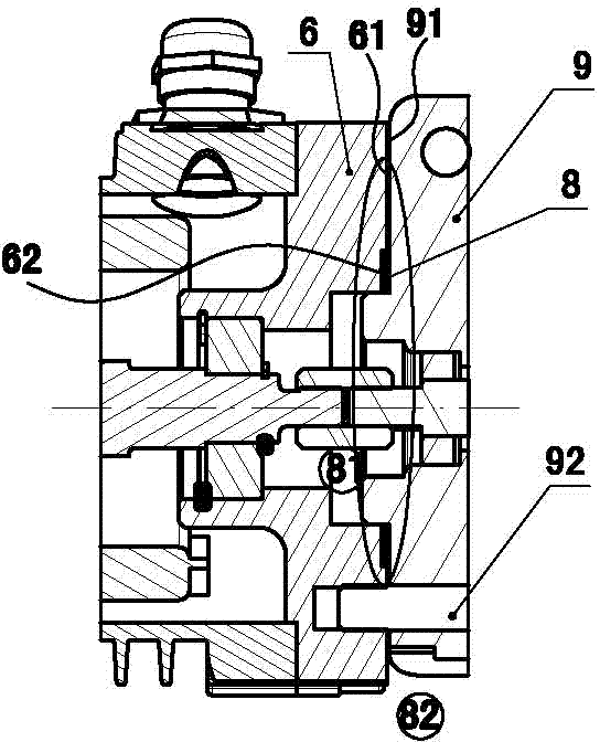 Brushless direct current motor for car power-driven/gasoline mode rapid switching