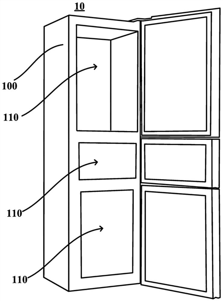 Refrigerating system for refrigerating and freezing device and refrigerating and freezing device with refrigerating system