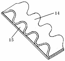 Anti-collision elastic device for furniture transportation