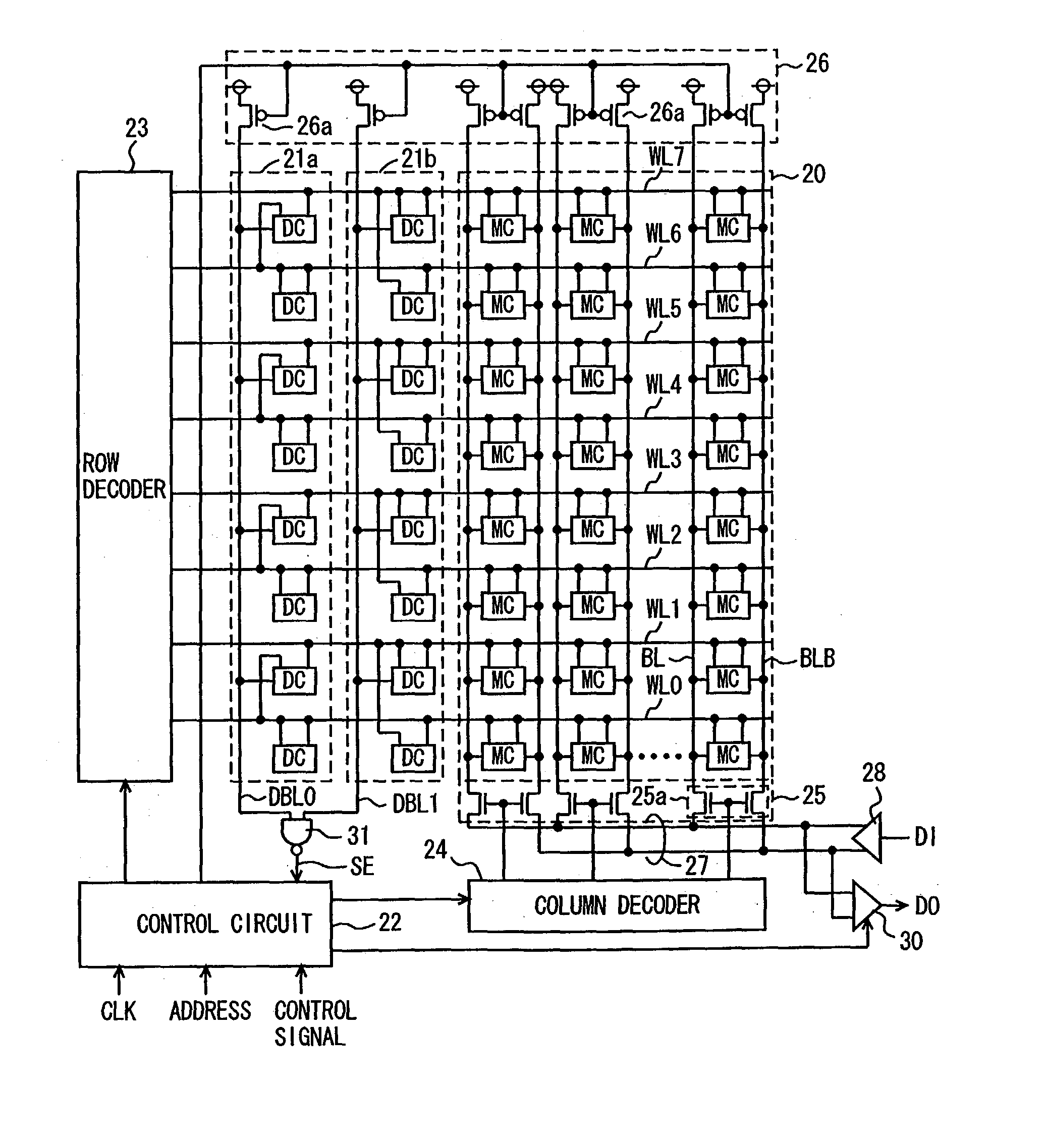 Semiconductor memory device with internal data reading timing set precisely