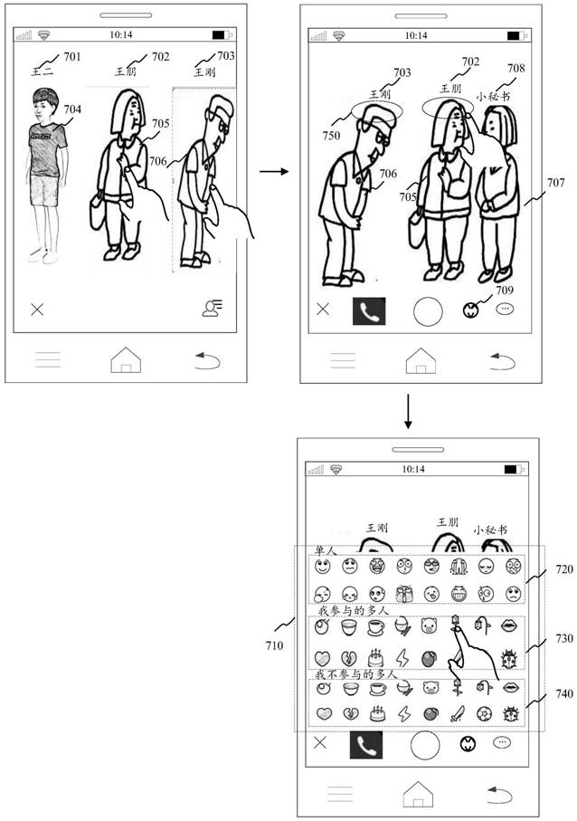 Message display method, device and terminal