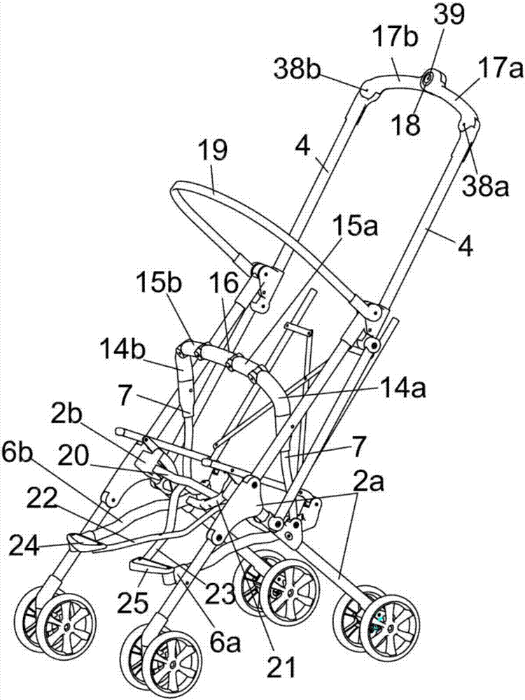 Foldable cart frame and foldable cart