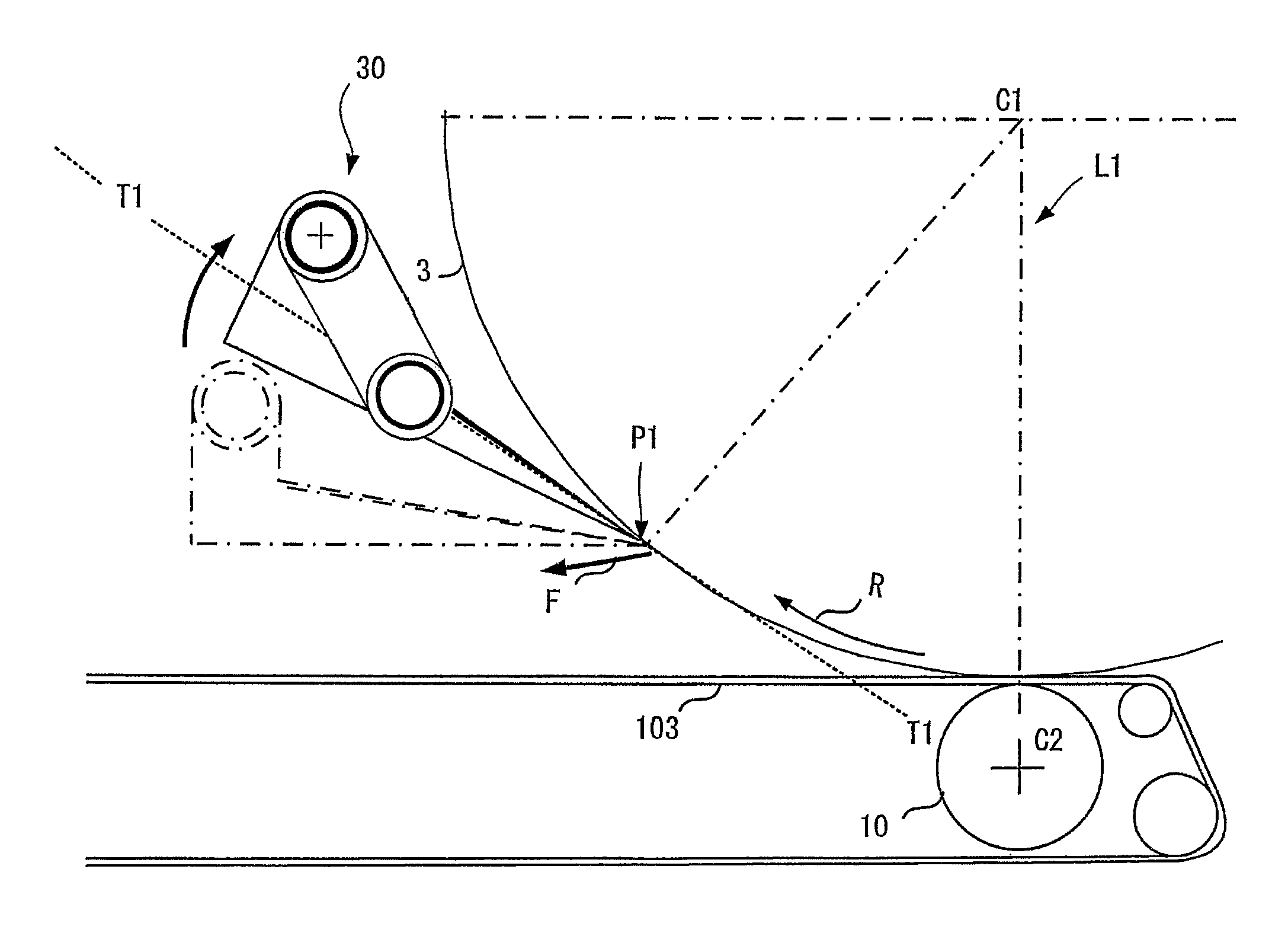 Separating device