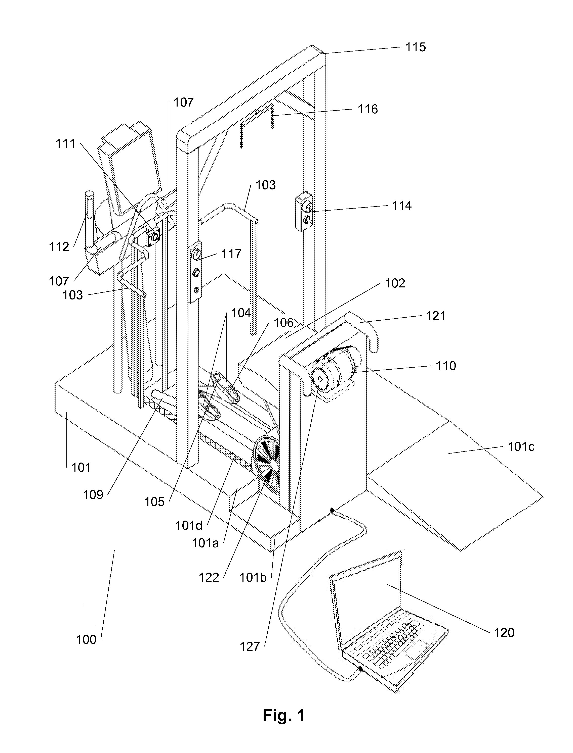 Rehabilitation and exercise machine