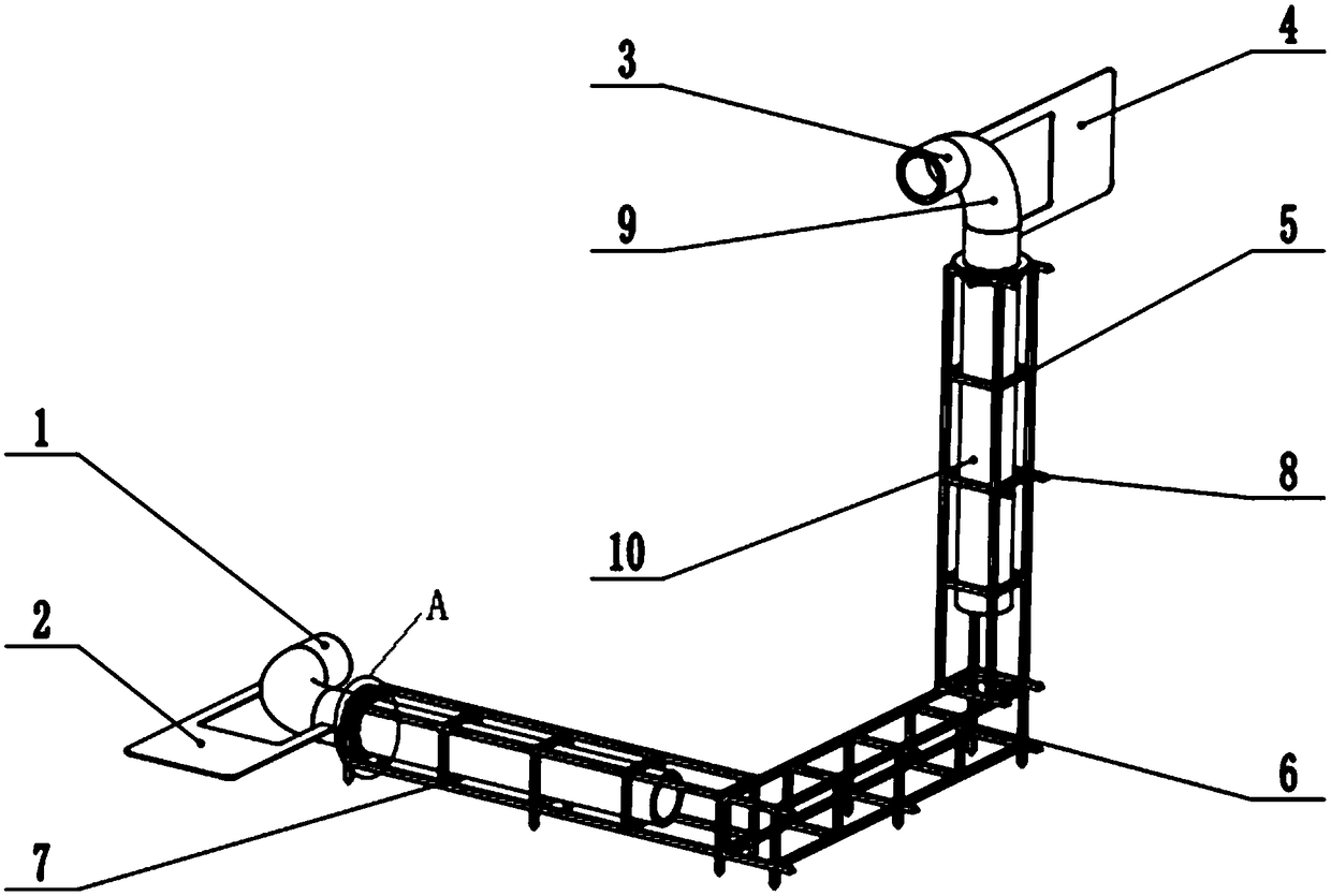 Tumbler type culture zone tidal pump aeration device