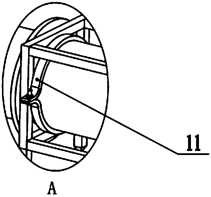 Tumbler type culture zone tidal pump aeration device