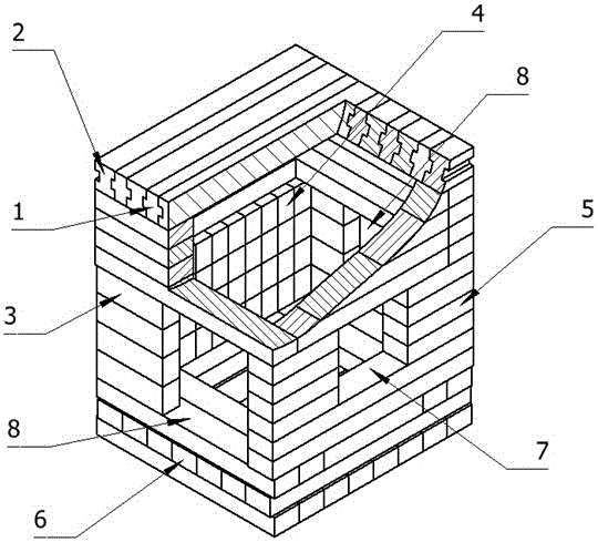 Glass rod sintering furnace used for making optical fiber preform