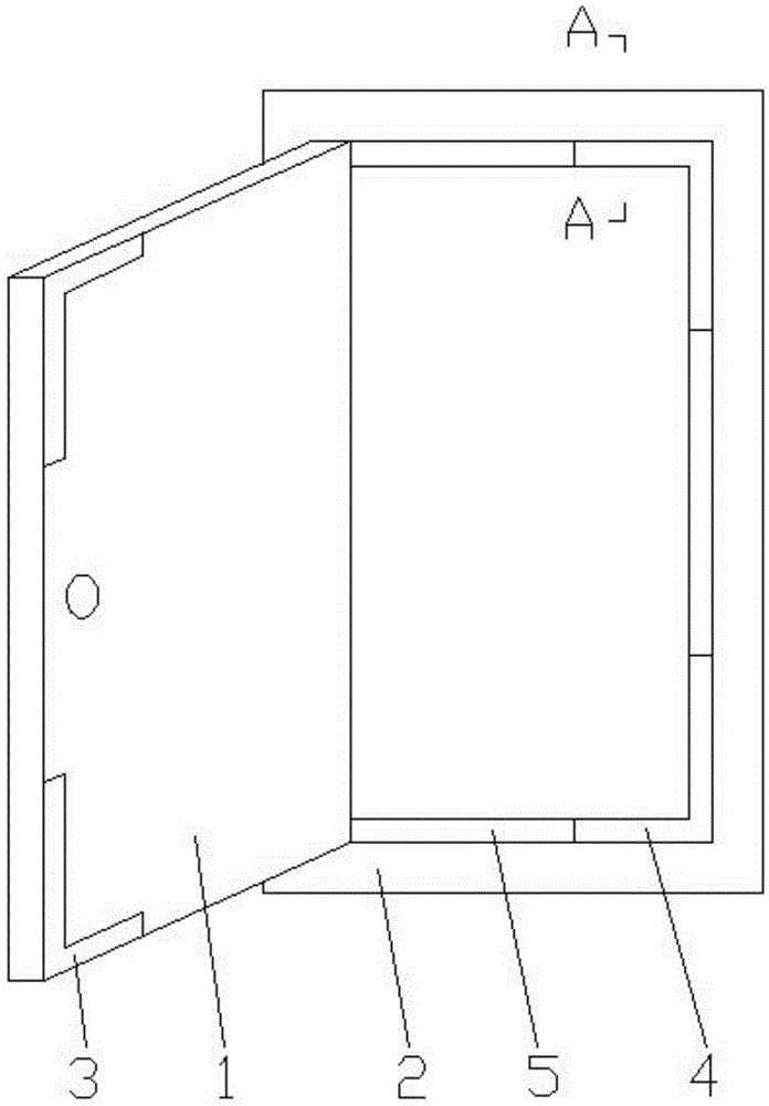 Sound-proof damping door