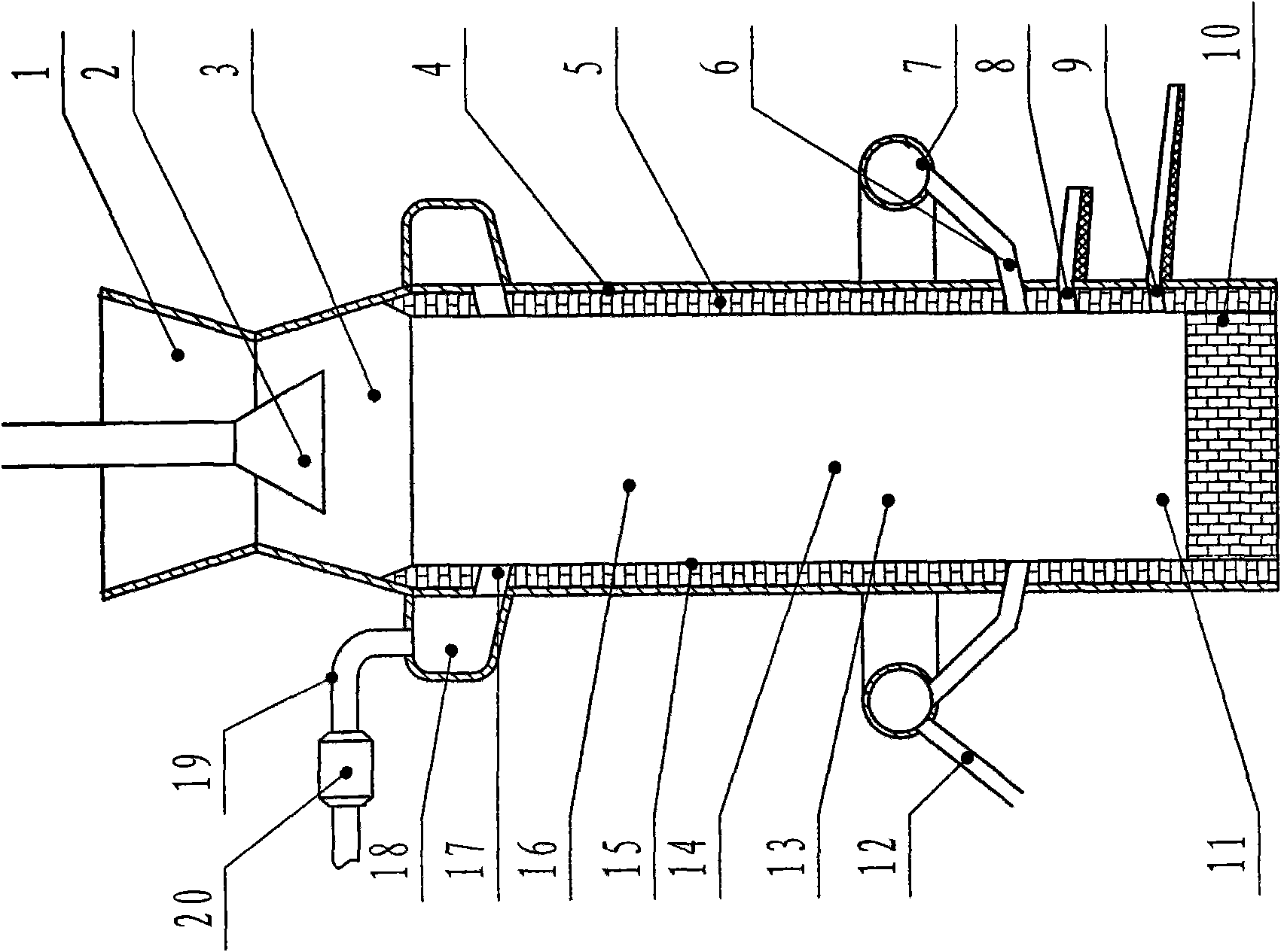 Method for smelting chromated-nickel-containing molten iron by stainless steel dedusting ash and iron scale companion material