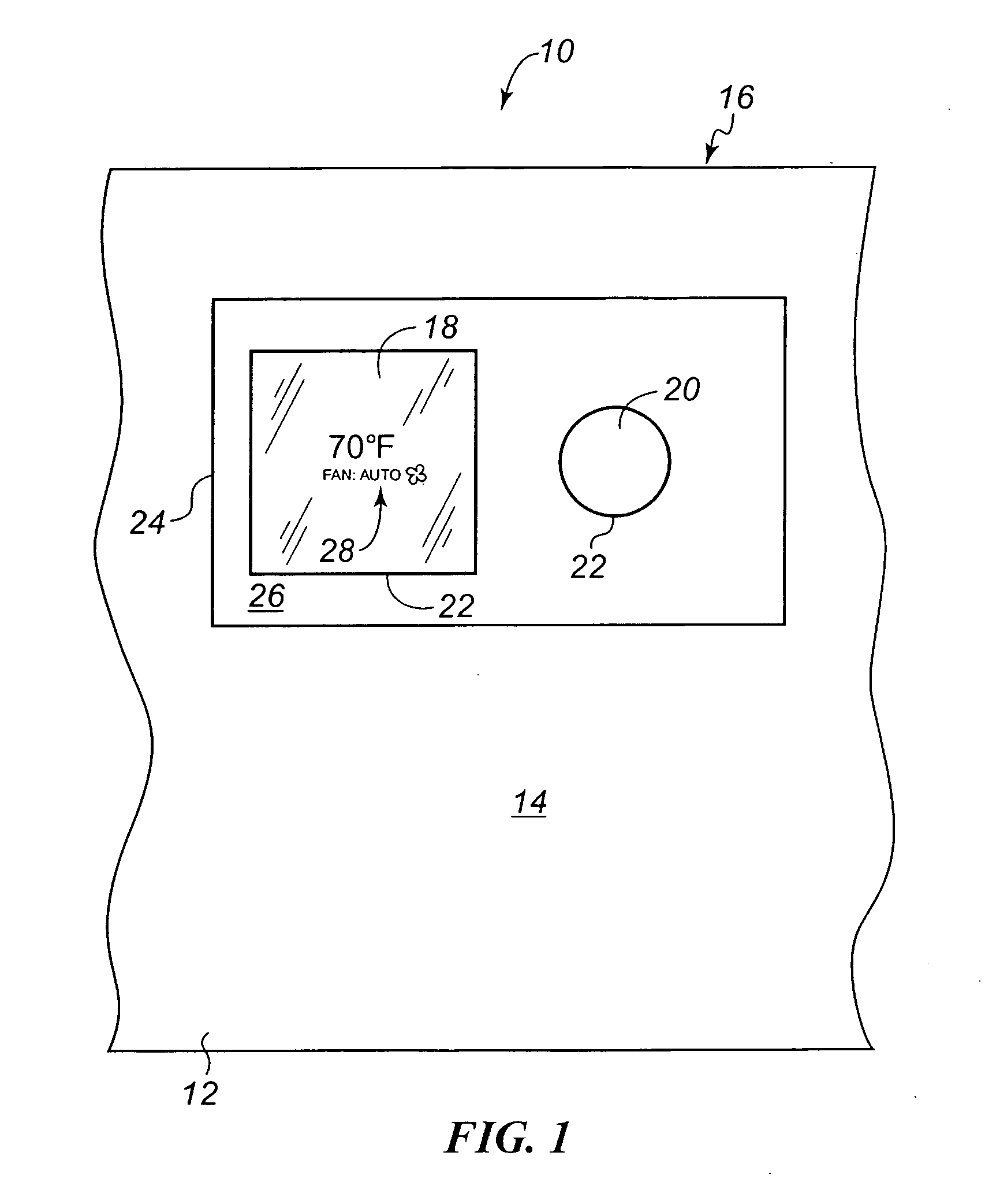 Rotatable thermostat