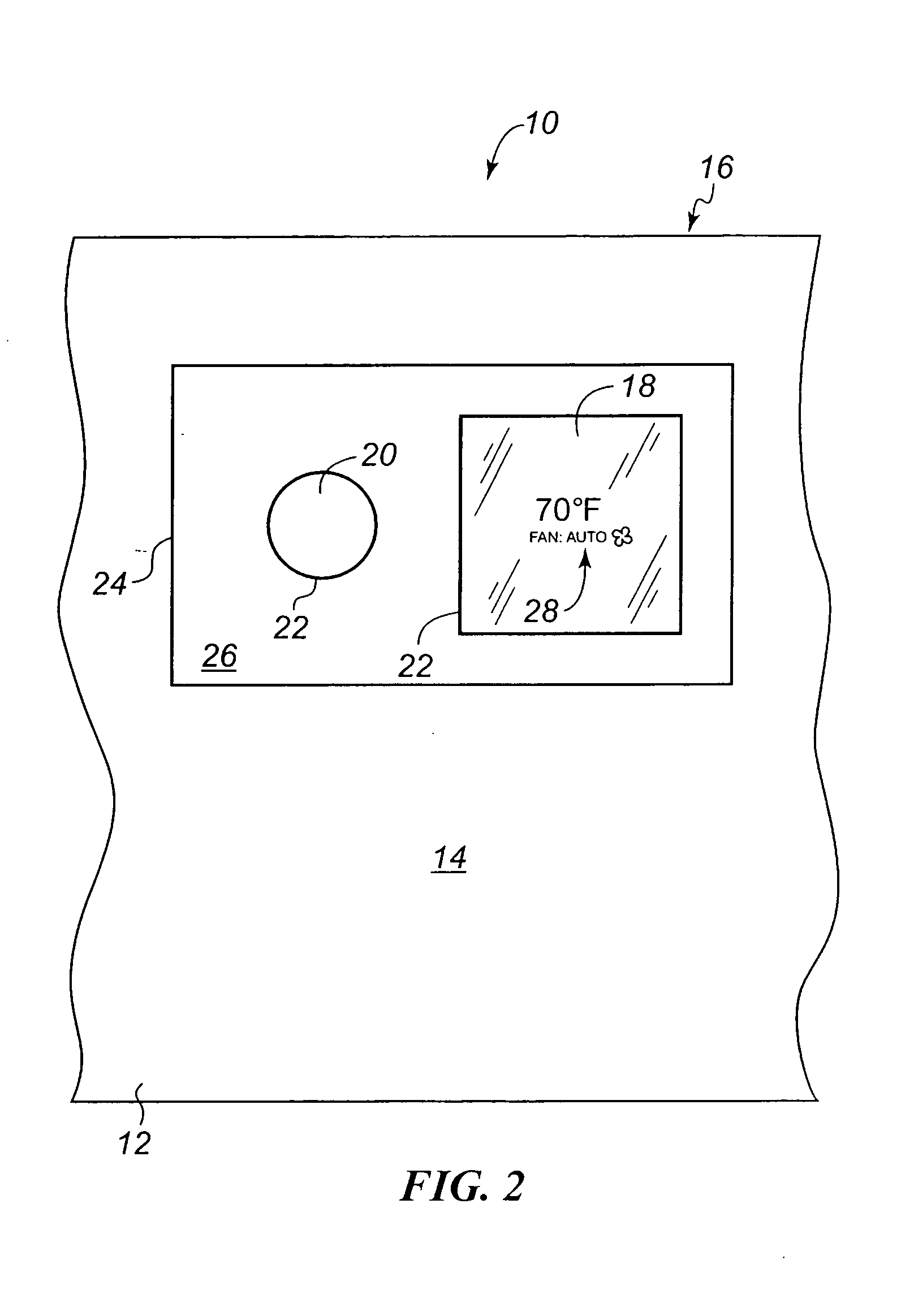 Rotatable thermostat