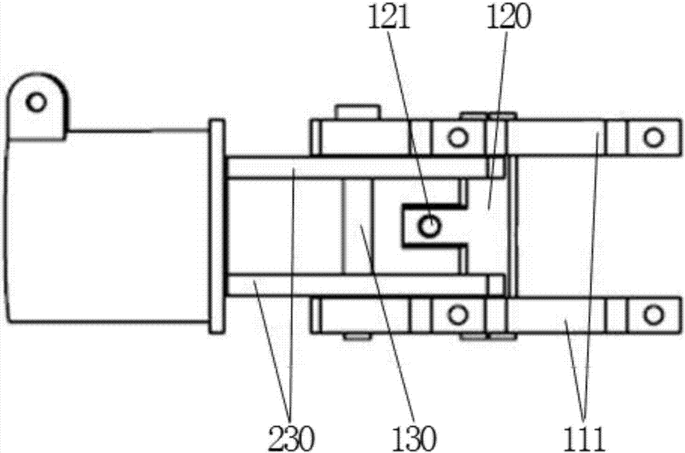 Multi-rotor wing unmanned aerial vehicle arm fast folding device