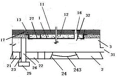 An improved invisible anti-theft safety manhole cover structure