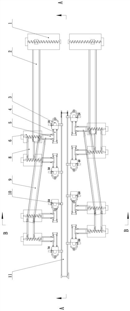 A briquetting automatic production line