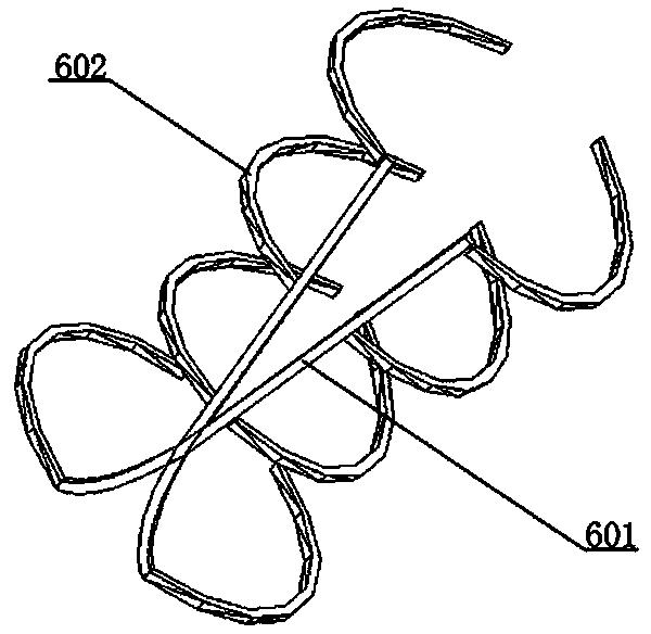 Push type bladder diverticulum calculus removing device