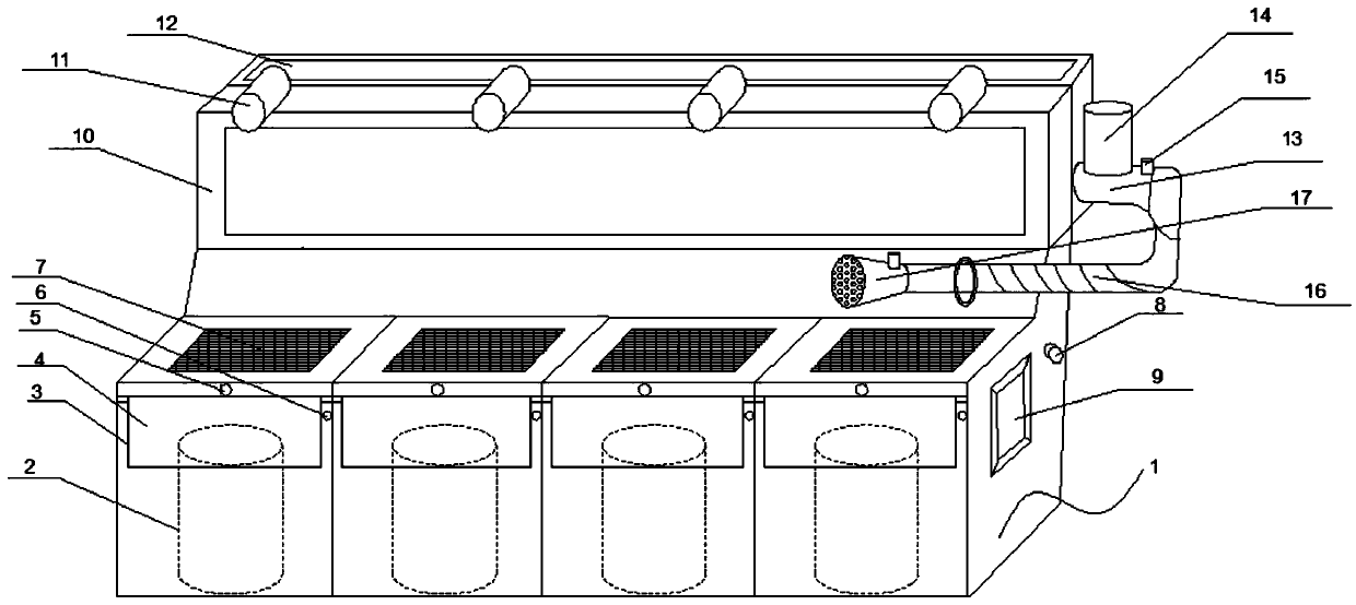 Control system and method of intelligent speech classification and recognition of garbage based on internet of things