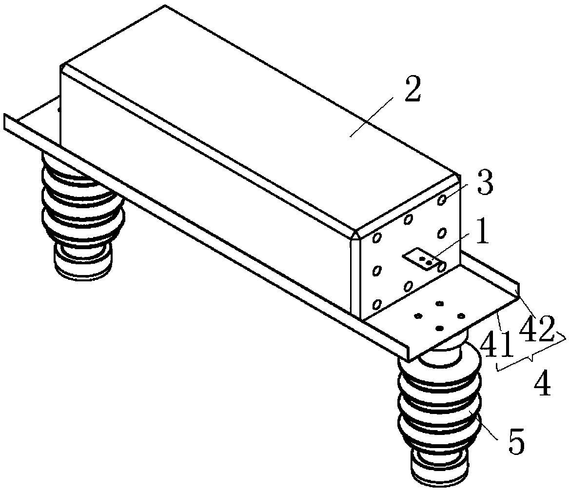 High pressure damping resistor and manufacturing process thereof