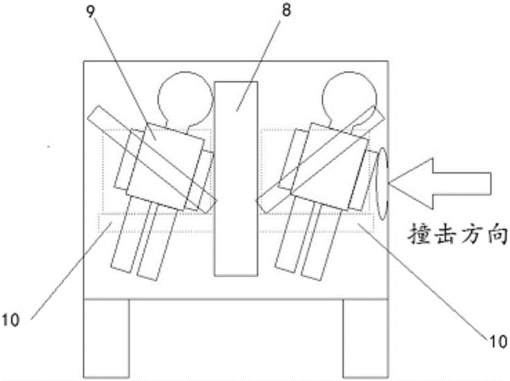 Safety airbag device for vehicle