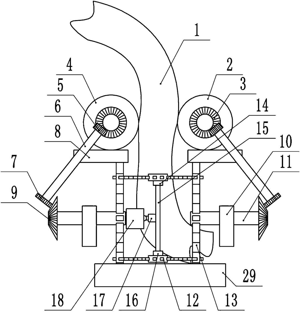 Automatic printing device