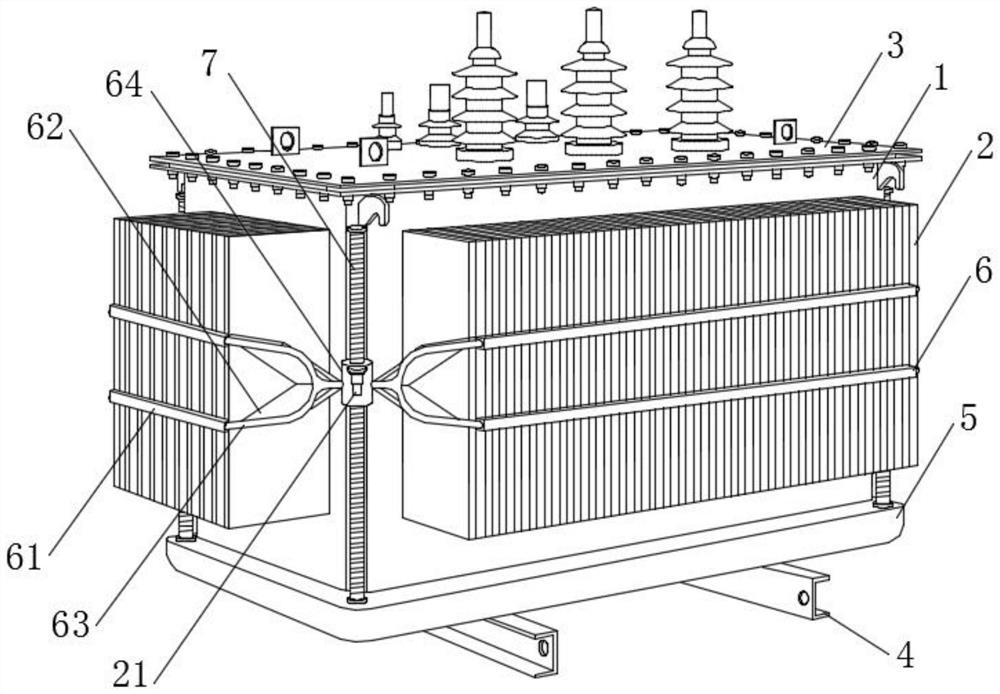 Long-service-life power electrical transformer