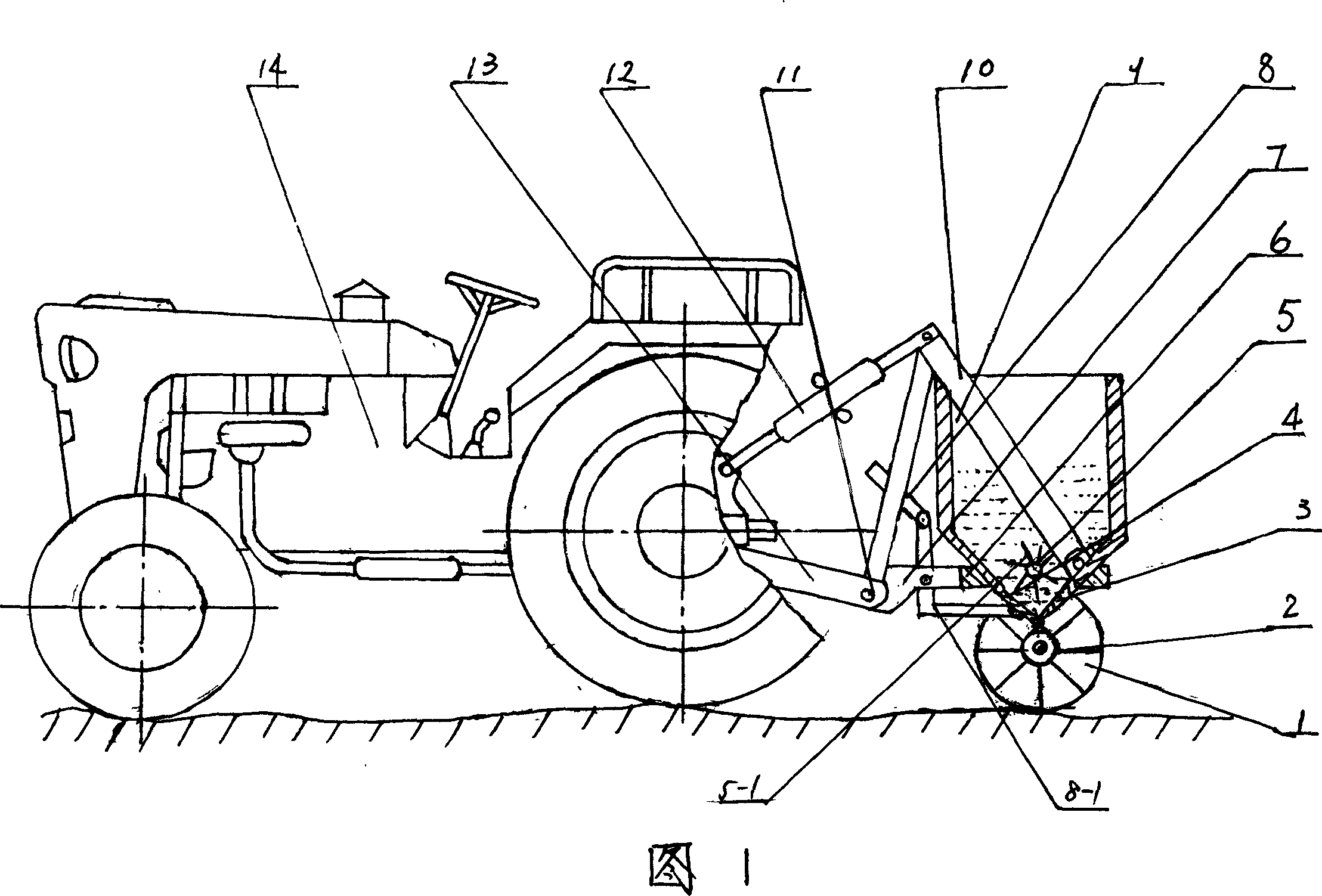 Organic fertilizer applicator